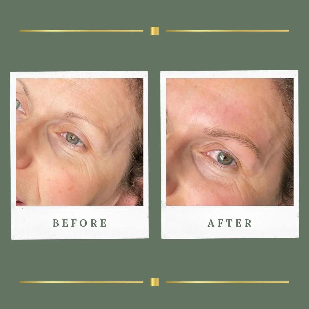 Nannobrows fine stroke permanent makeup close up, Nottinghamshire